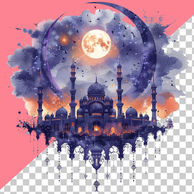 Ramadan Kareem PNG Illustration