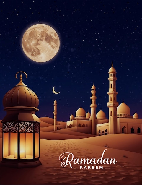 Ramadan Kareem ramadhan or eid mubarak by muslims greeting islamic background