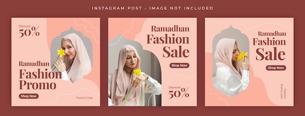 Ramadhan Fashion Sale Instagram Post Template