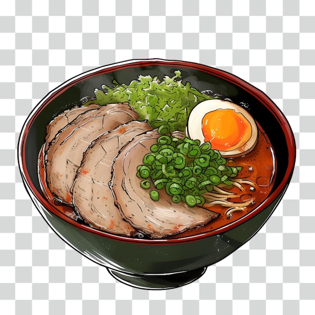 ramen transparent background