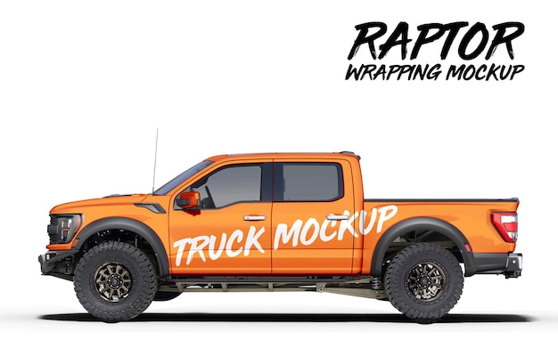 RAPTOR F150 TRUCK MOCKUP