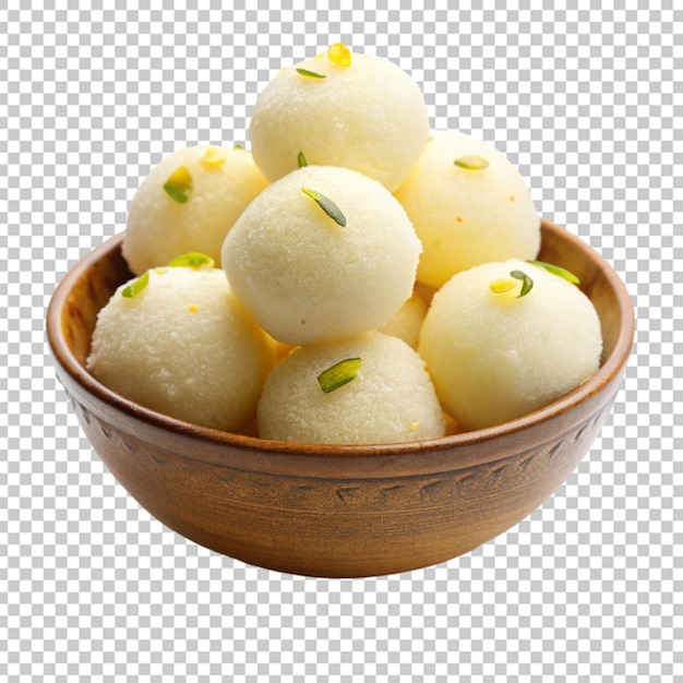 Rasgulla on transparent background