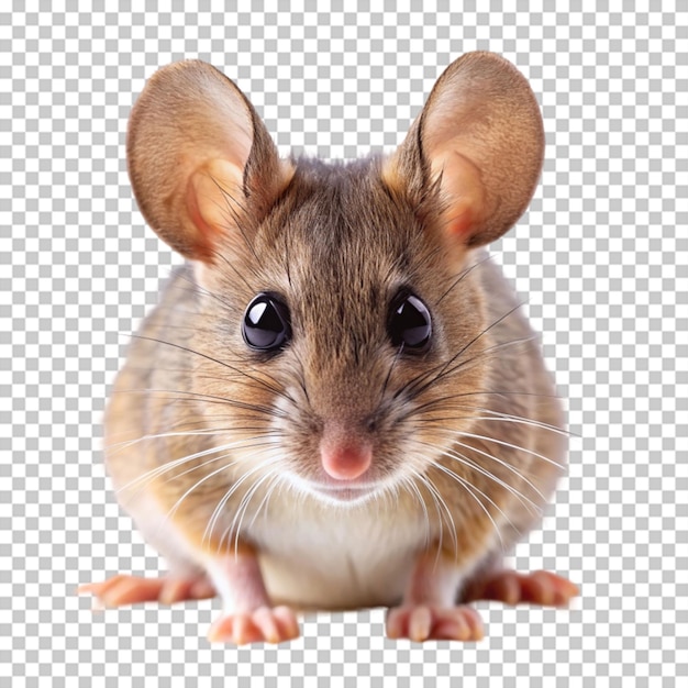 PSD rat on transparent background