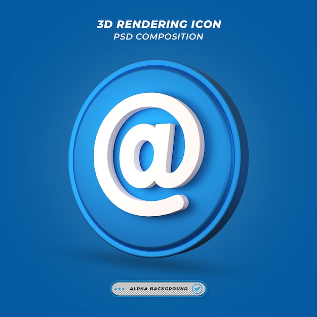 At The Rate of Icon in 3D Rendering