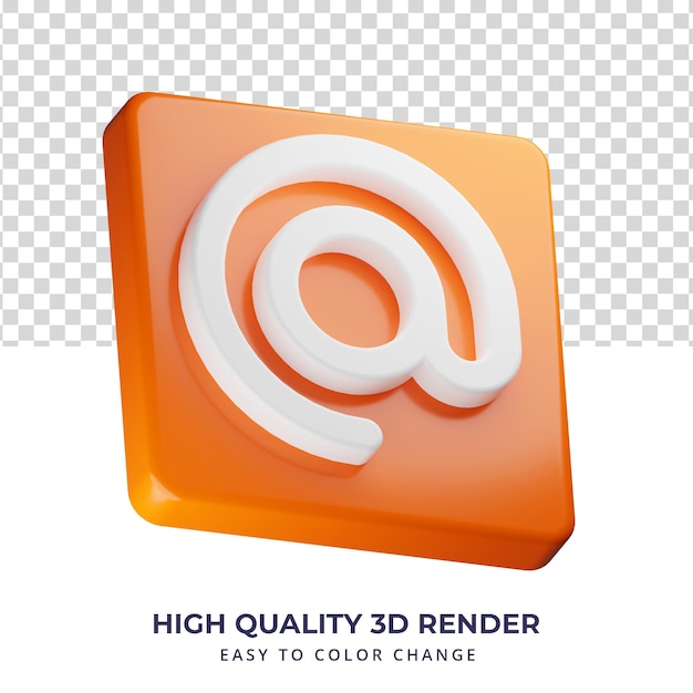 At the rate icon high quality 3d rendering isolated concept