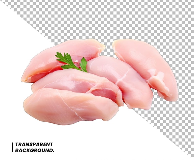 Raw Chicken Meat Transparent Background