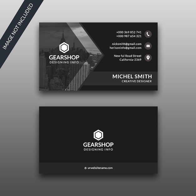 Real Estate  business card