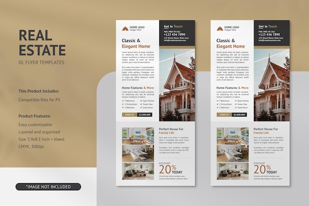 Real Estate DL Flyer Templates