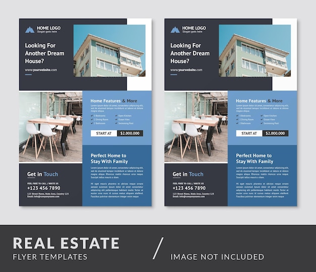 Real Estate Flyer Design PSD Templates