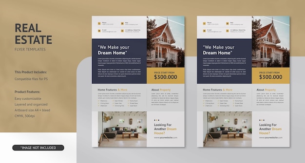 Real Estate Flyer PSD Templates