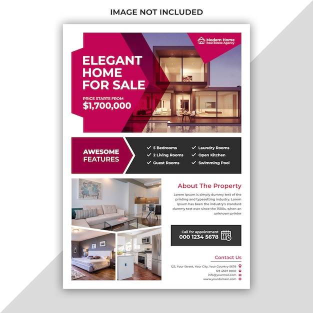 Real Estate Flyer template