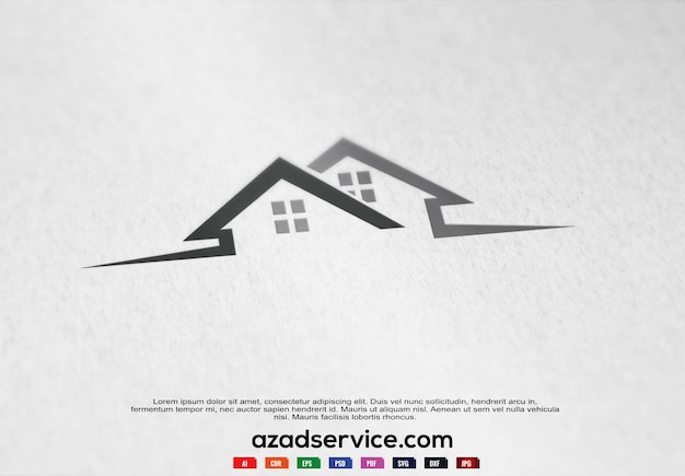 PSD real estate logo free vectors amp psd