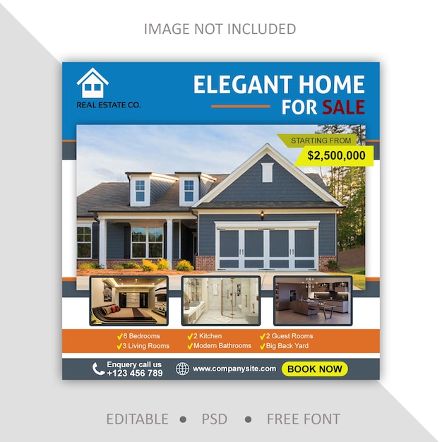 Real estate post banner