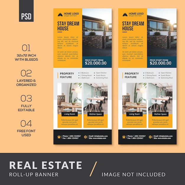 Real Estate Roll Up Banner