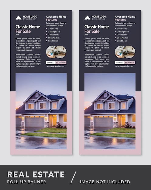 Real Estate Roll up Banner