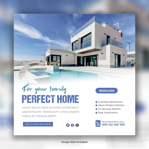 Real Estate Social Media Design