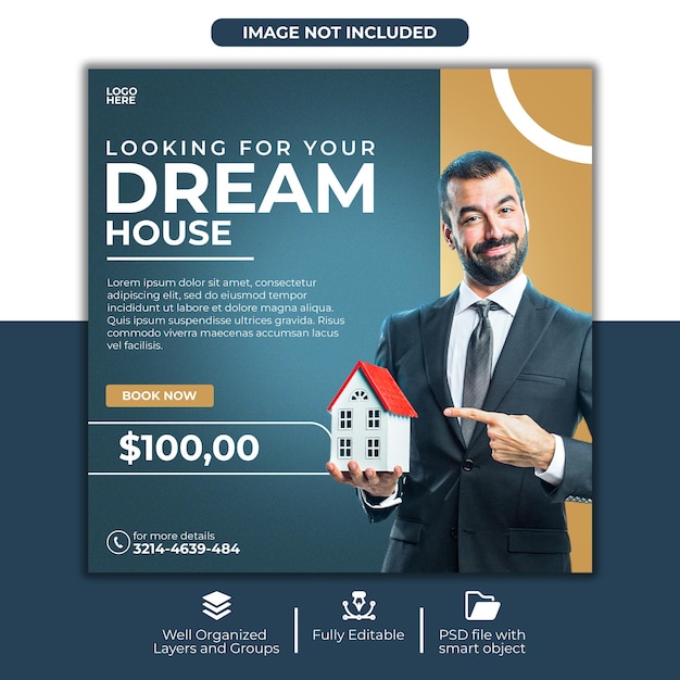 Real estate Social Media post design