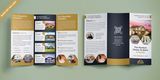 Real Estate Trifold Brochure