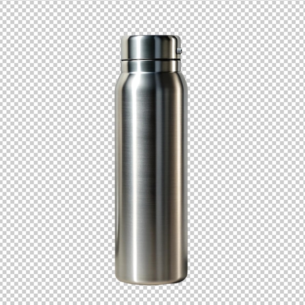 Realistic 3d black white and silver empty glossy metal vacuum thermo tumbler flask icon set closeup Design template of packaging mockup for graphics