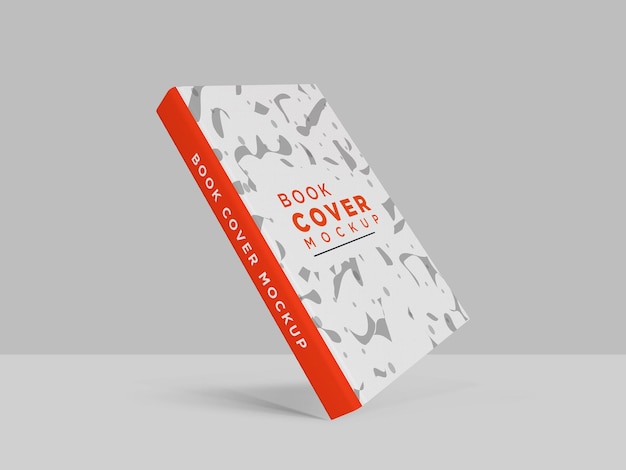 Realistic Book Cover Mockup psd