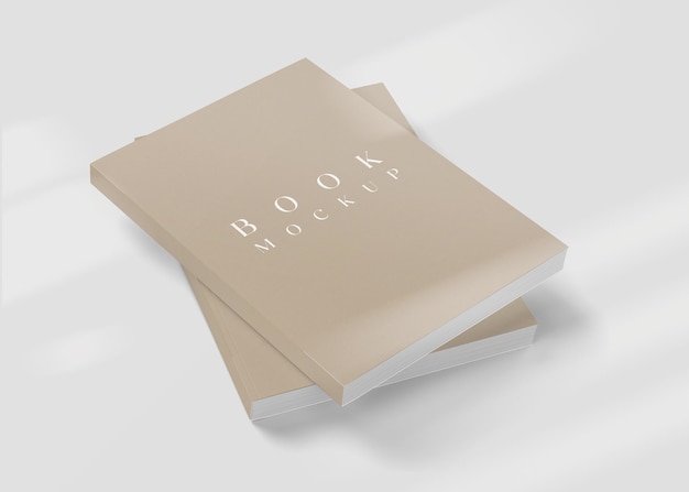 realistic book mockup editable psd