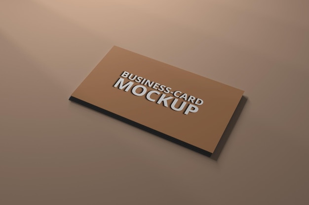 Realistic business cards mockup Premium Psd