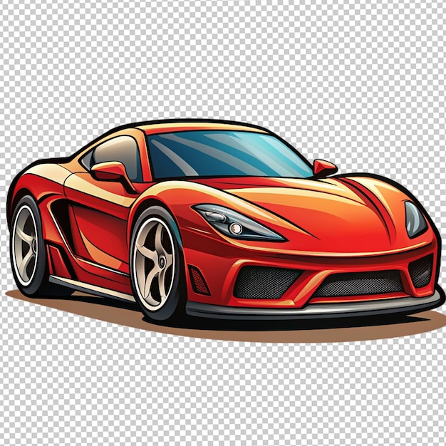 Realistic Car vehicle vector illustration concept