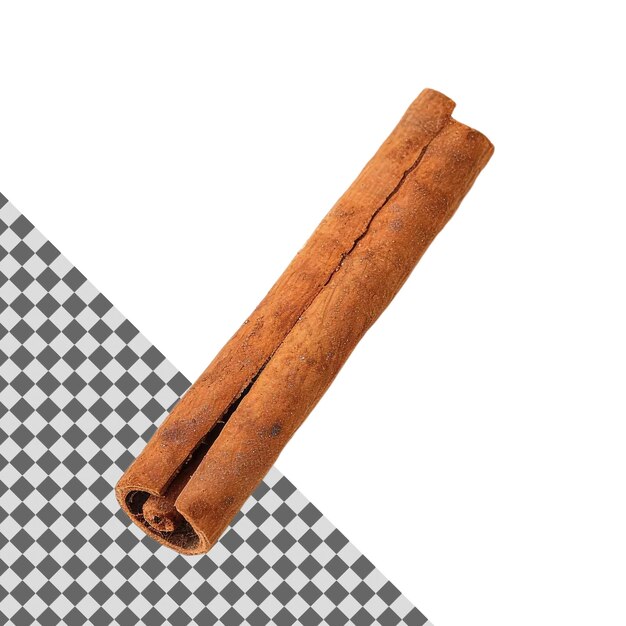 PSD realistic cinnamon sticks on transparent background ideal for highquality illustrations