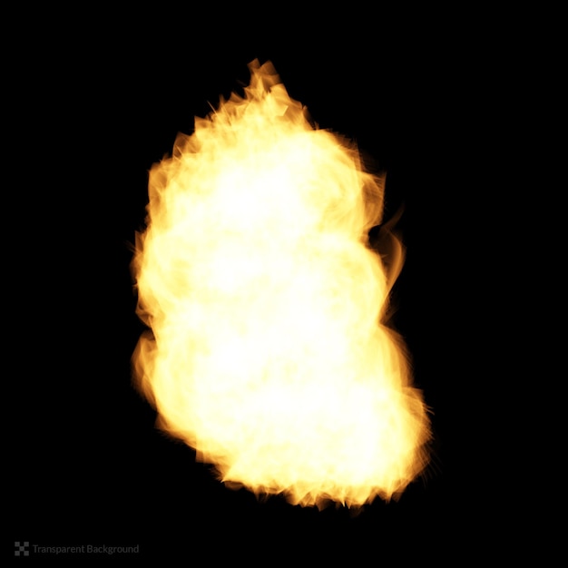 Realistic fire flame isolated burning blaze ignite illustration