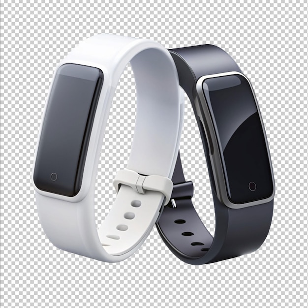 PSD realistic fitness tracker concept png