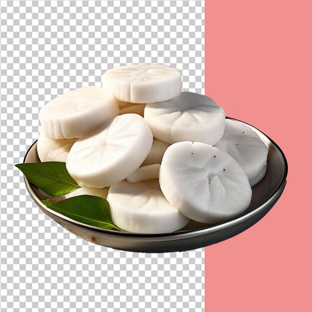 Realistic Idli on transparent background