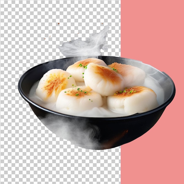 PSD realistic idli on transparent background