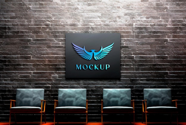 Realistic Logo Mockup