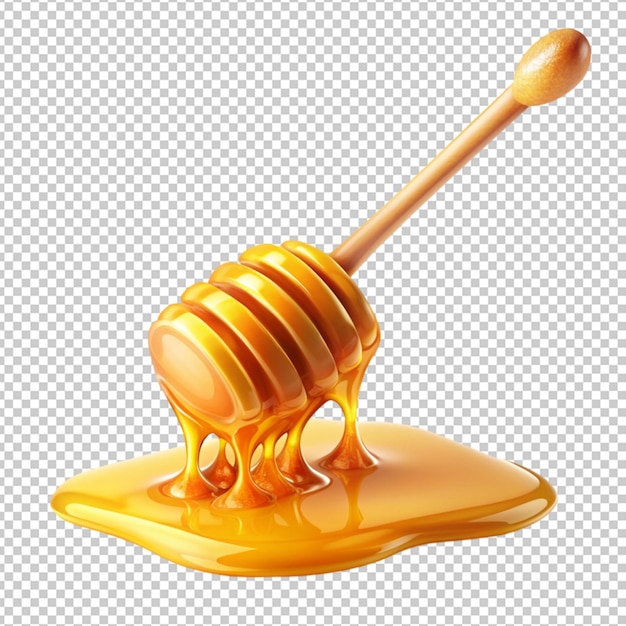 realistic melted honey