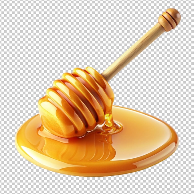 realistic melted honey