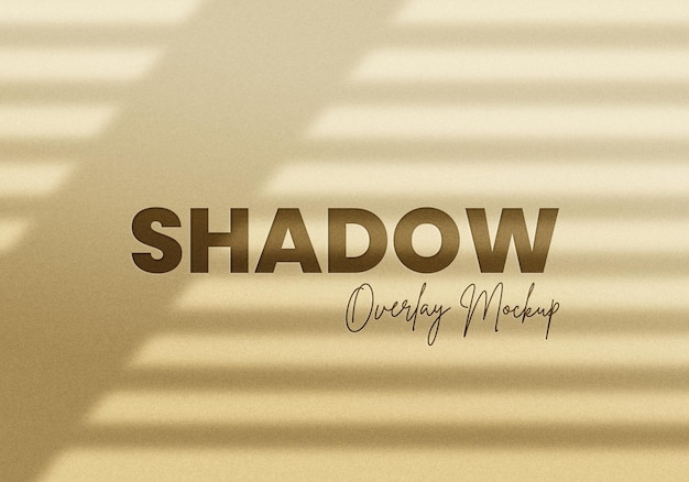 Realistic shadow overlay effects mockup top view composition with window shadow