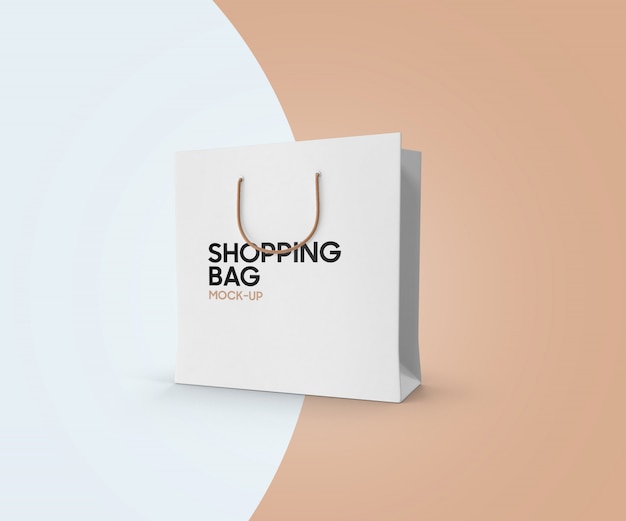 Realistic Shopping bag mockup