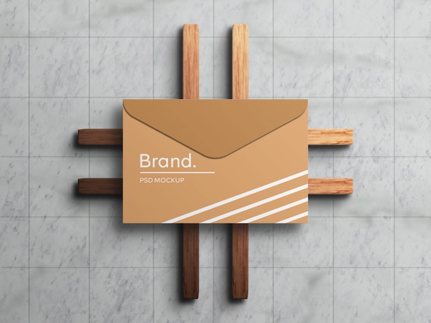 Realistic stationery mockup