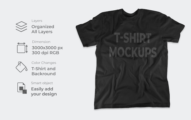 realistic t-shirt mockup