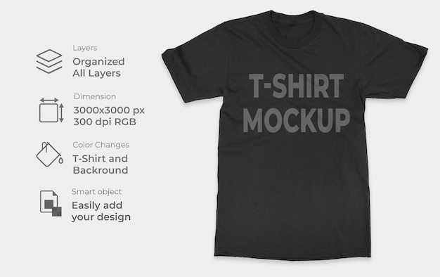 realistic t-shirt mockup