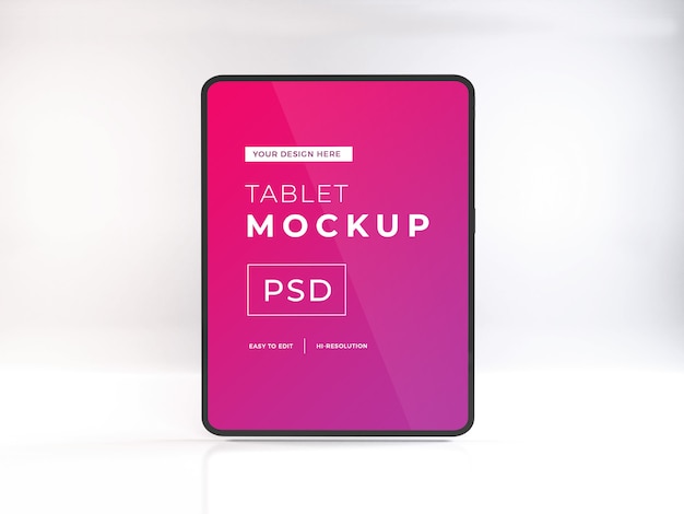 Realistic Tablet Device 