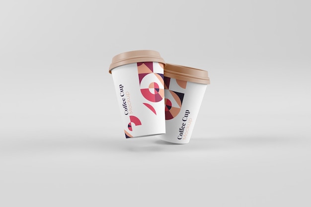 Realistic Useful And Stylish Coffee Cup Mockups