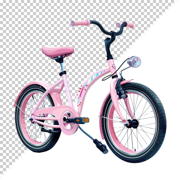 Realistic World bicycle day world car free dayon isolated on transparent png background