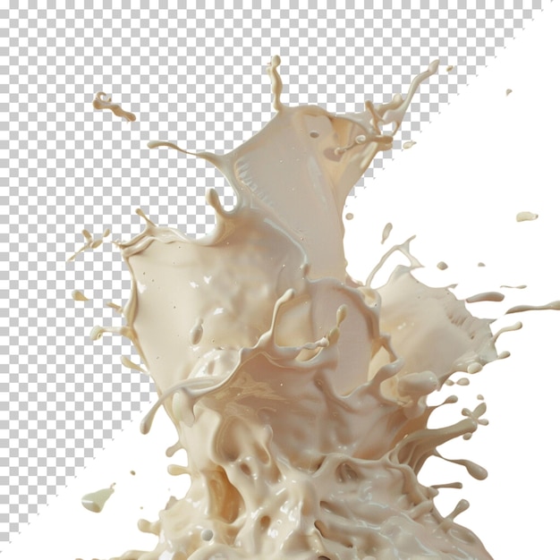 Realistic world milk day Milk splash milk bottle milk product isolated on transparent background