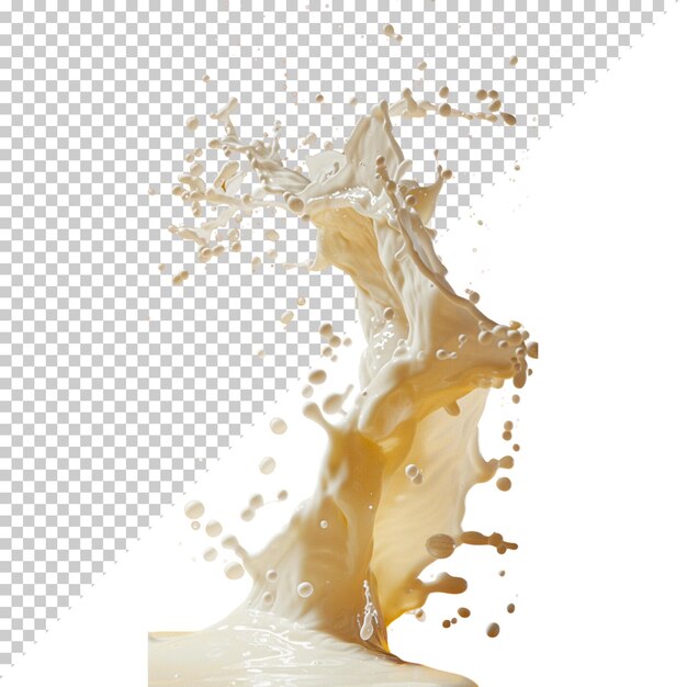 Realistic world milk day Milk splash milk bottle milk product isolated on transparent background