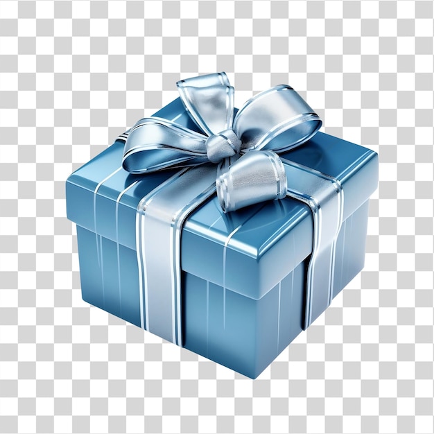 Reality blue gift box