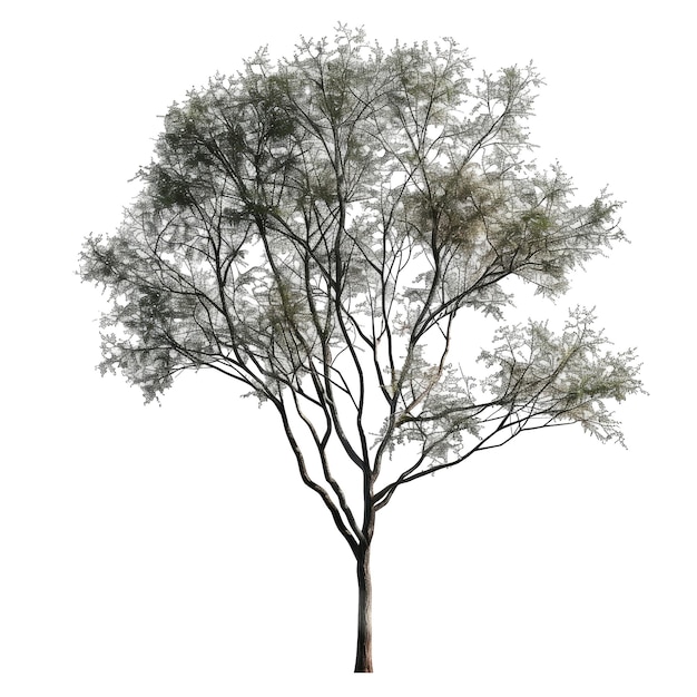 PSD realstic cutout tree png transparent background