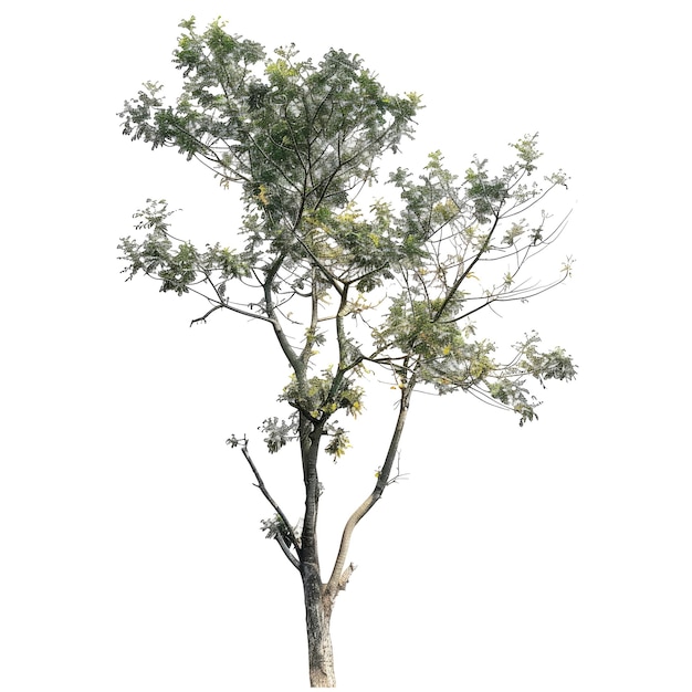 PSD realstic cutout tree png transparent background