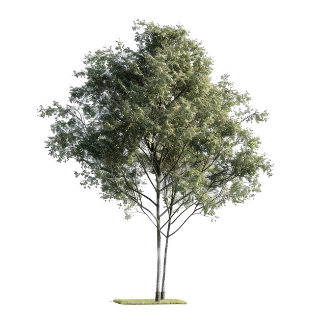 PSD realstic cutout tree png transparent background