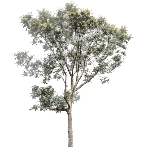 PSD realstic cutout tree png transparent background